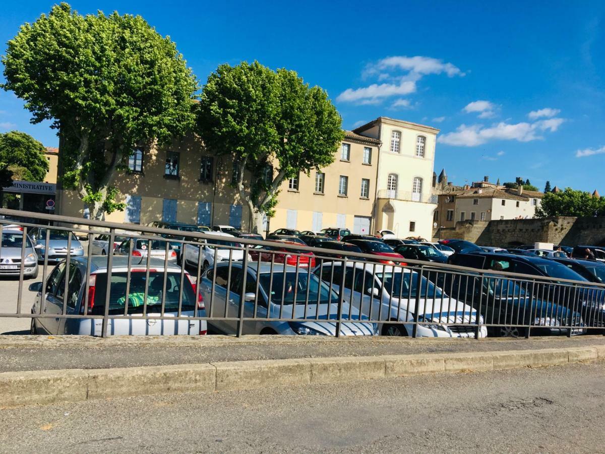 Au Pied De La Cite Lägenhet Carcassonne Exteriör bild