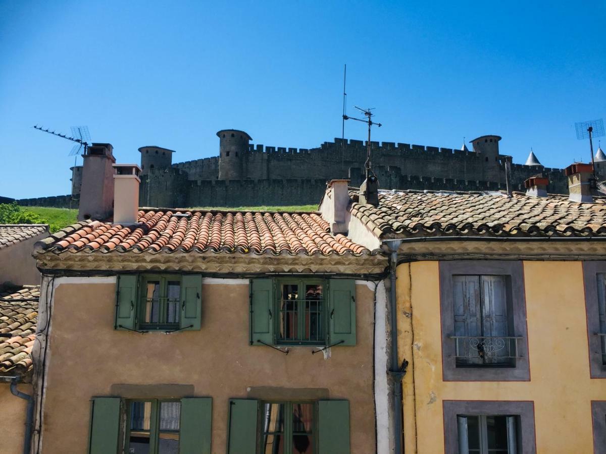 Au Pied De La Cite Lägenhet Carcassonne Exteriör bild